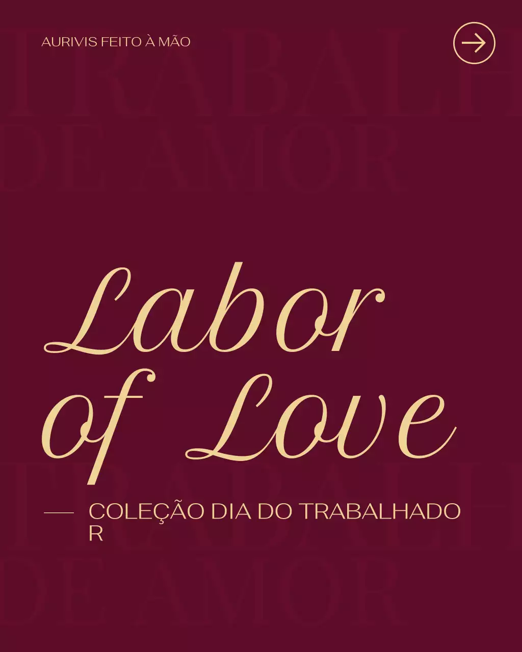 Postagem promocional do Instagram Maroon Elegant Love