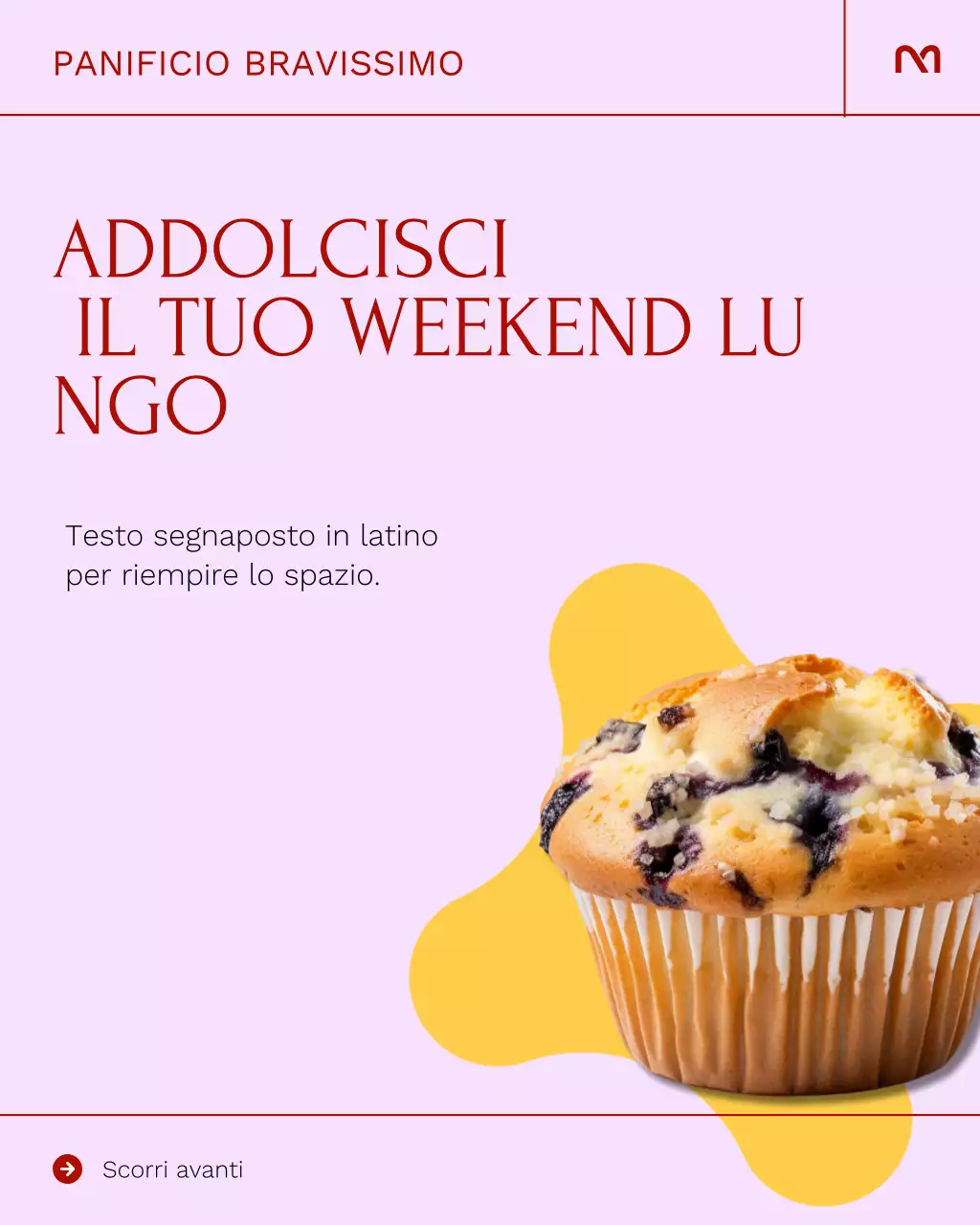 Post di Instagram promozionale della panetteria Beige Modern Grid