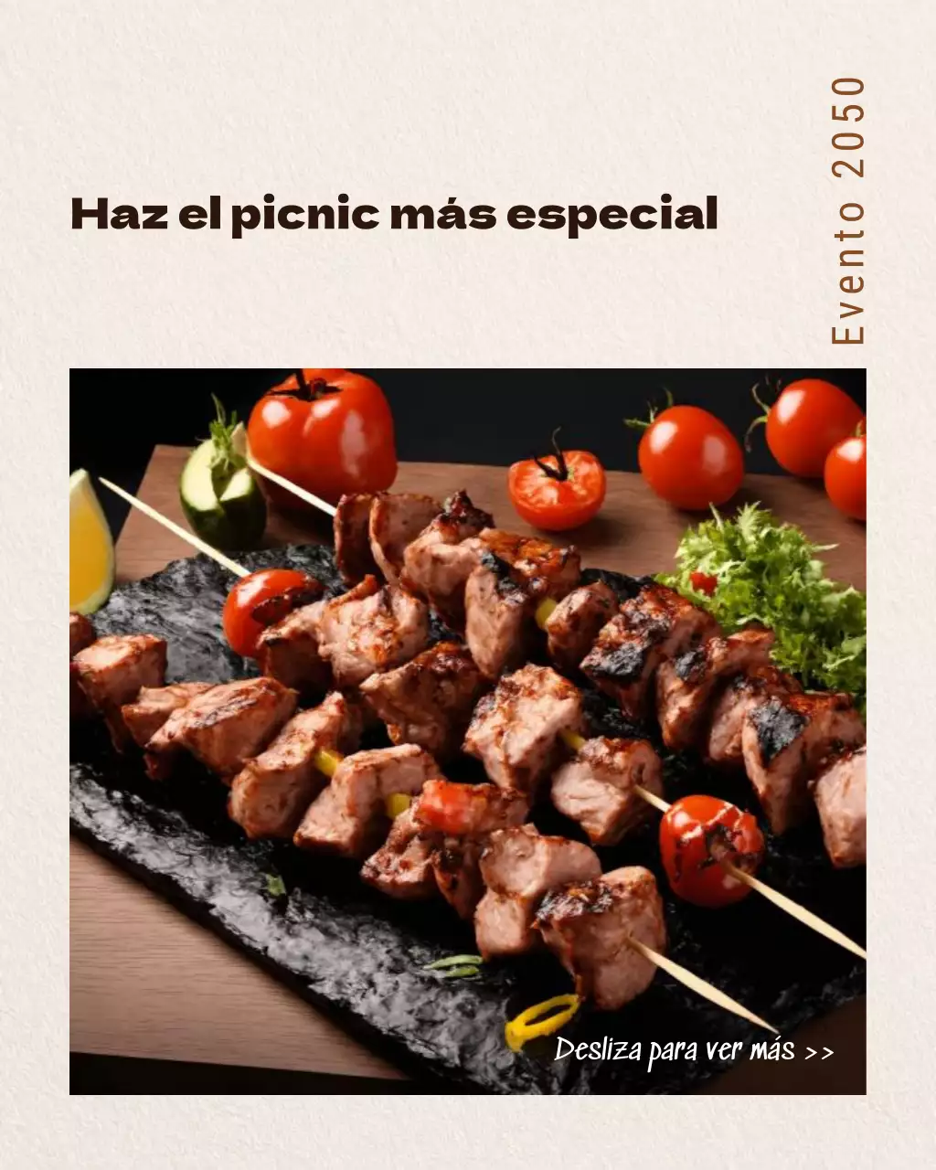 Publicación de Instagram del evento de picnic del Día del Trabajo