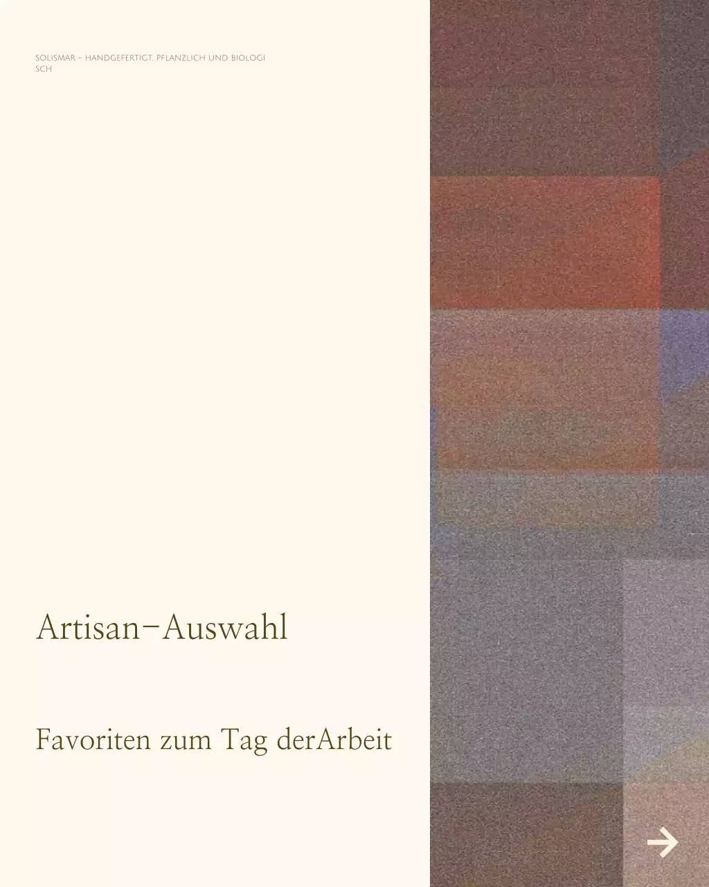 Beige Minimal Artisan Promotion Instagram Post