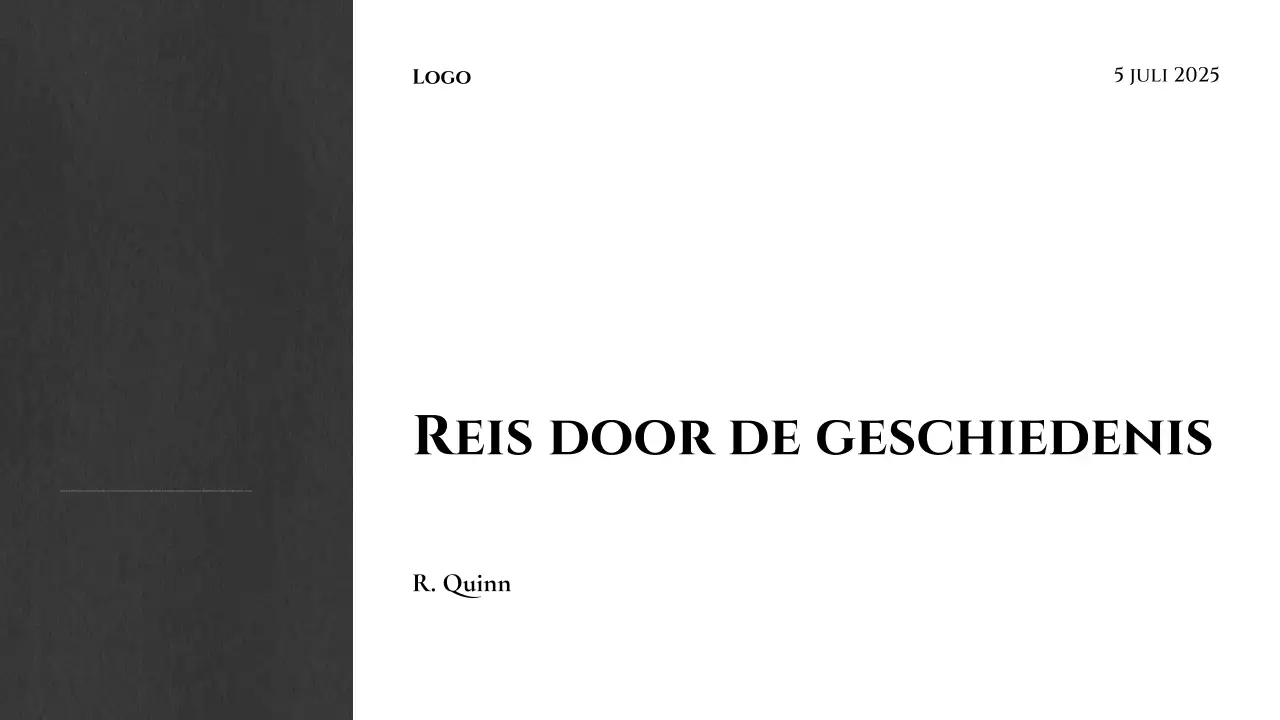 Presentatie van de klas over de zwarte klassieke geschiedenis