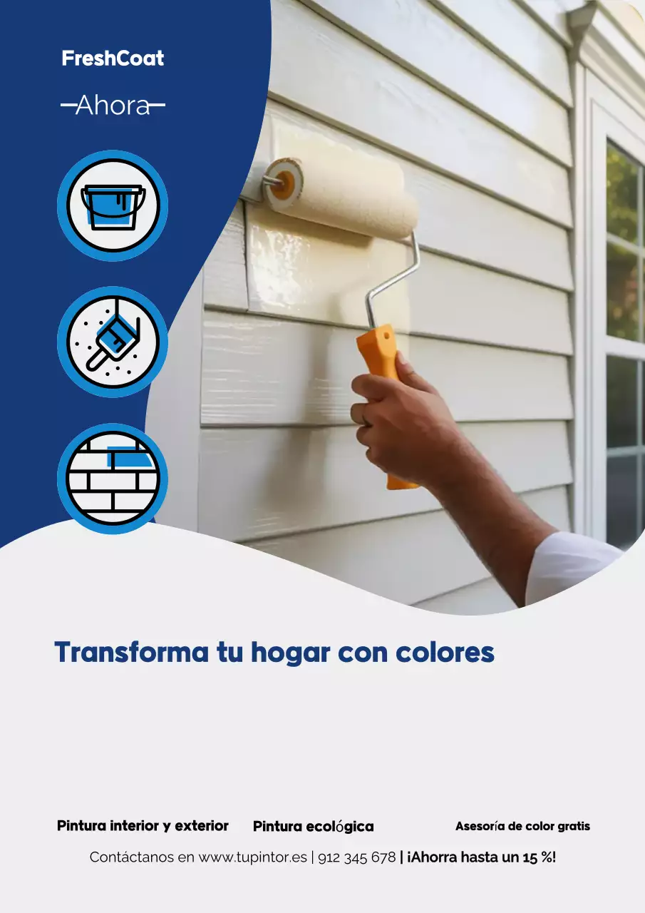 Cartel promocional de pintura moderna de la Marina