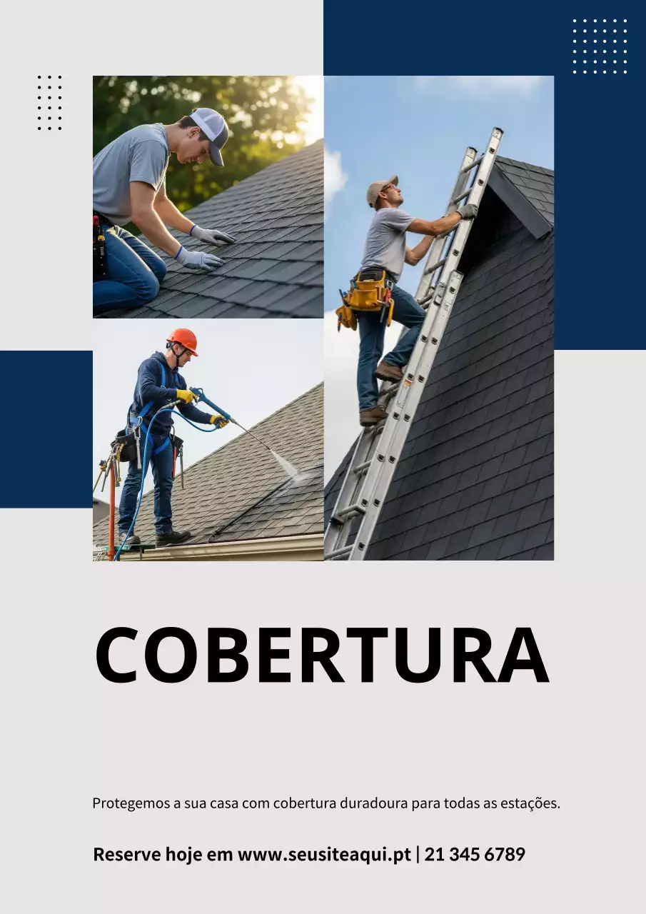 Cartaz promocional de coberturas profissionais da Marinha