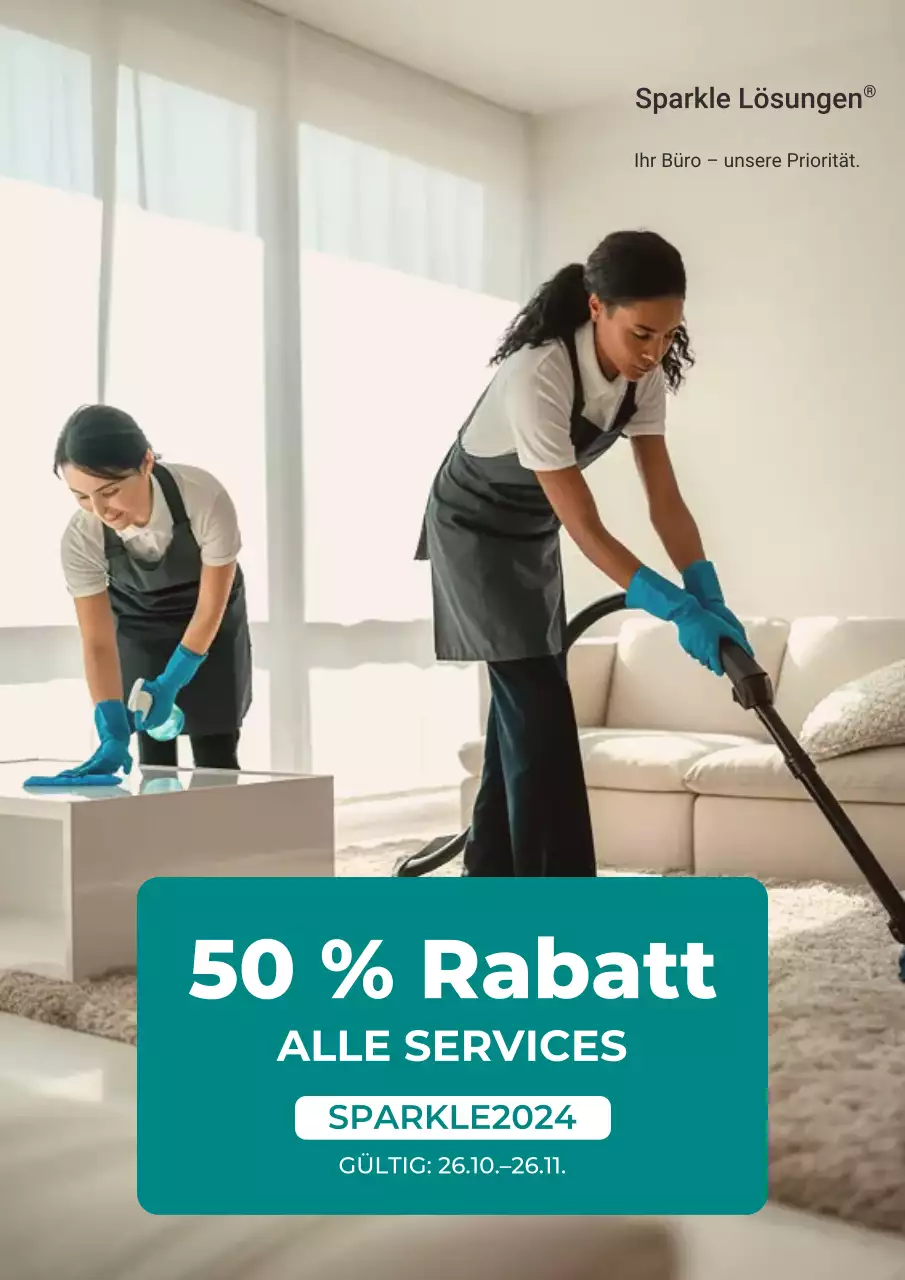 Beiges modernes Reinigungswerbeplakat