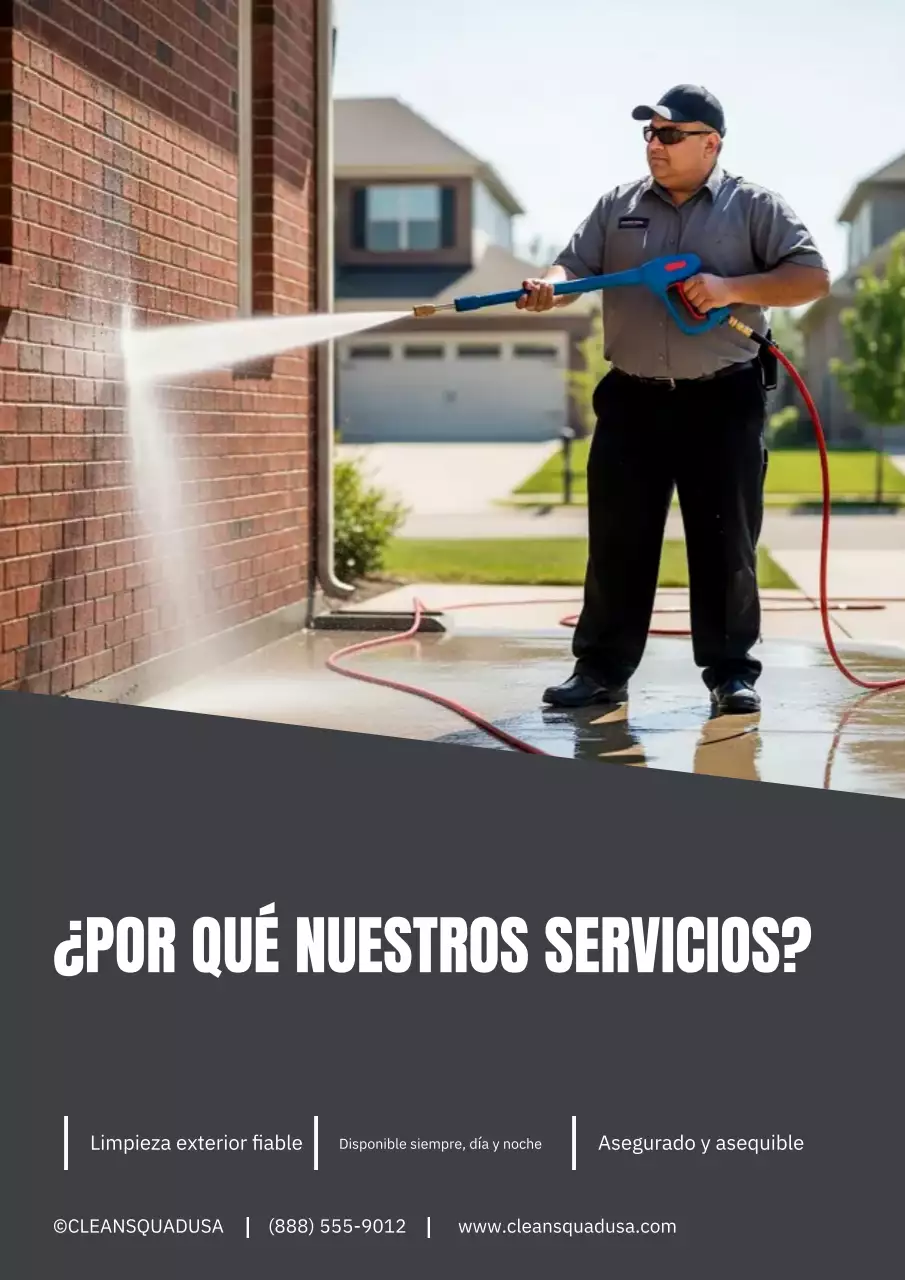 Cartel publicitario de limpieza moderna en gris