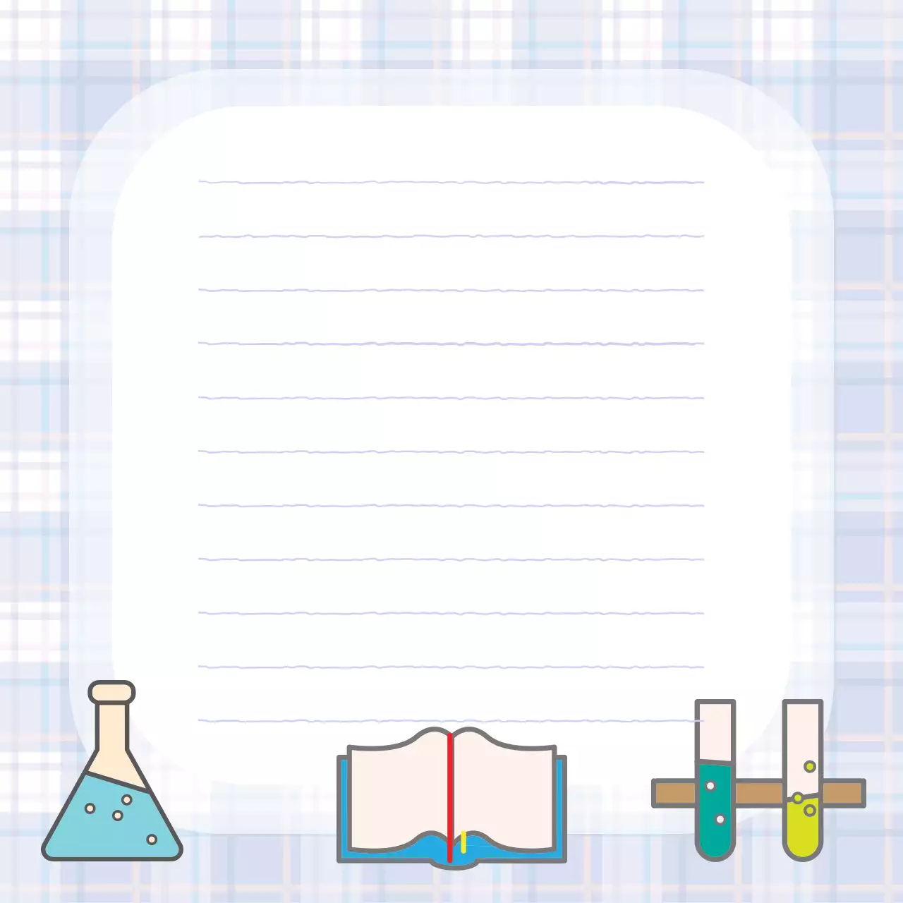 연보라 깔끔한 과학공부  포토프레임