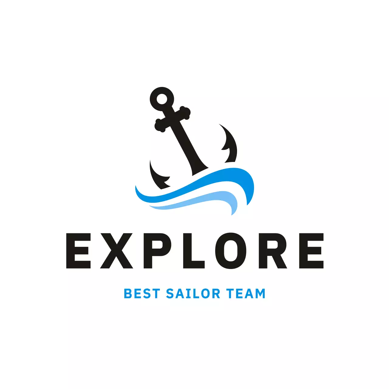 blue minimal sailing promotion