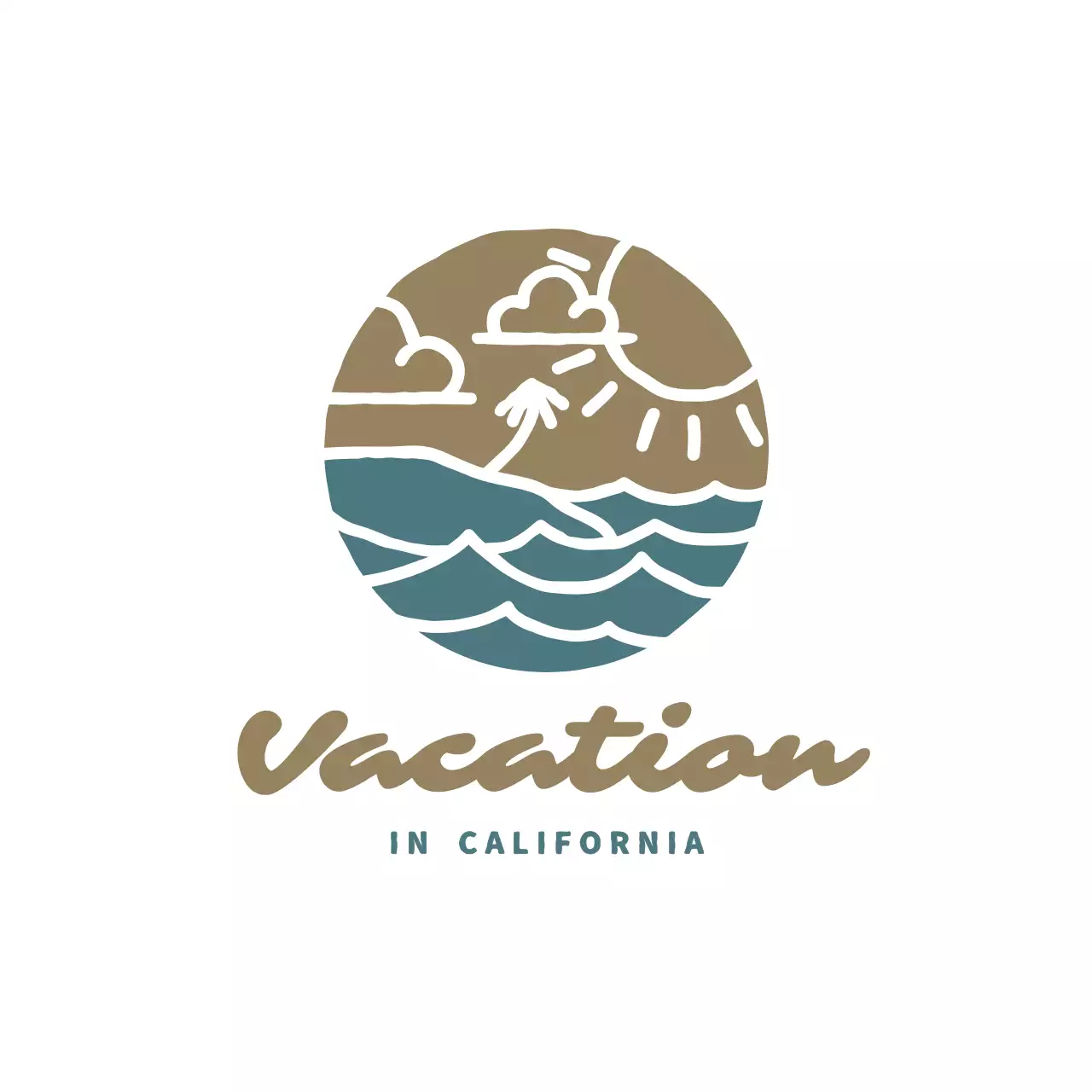 beige minimalist travel guide