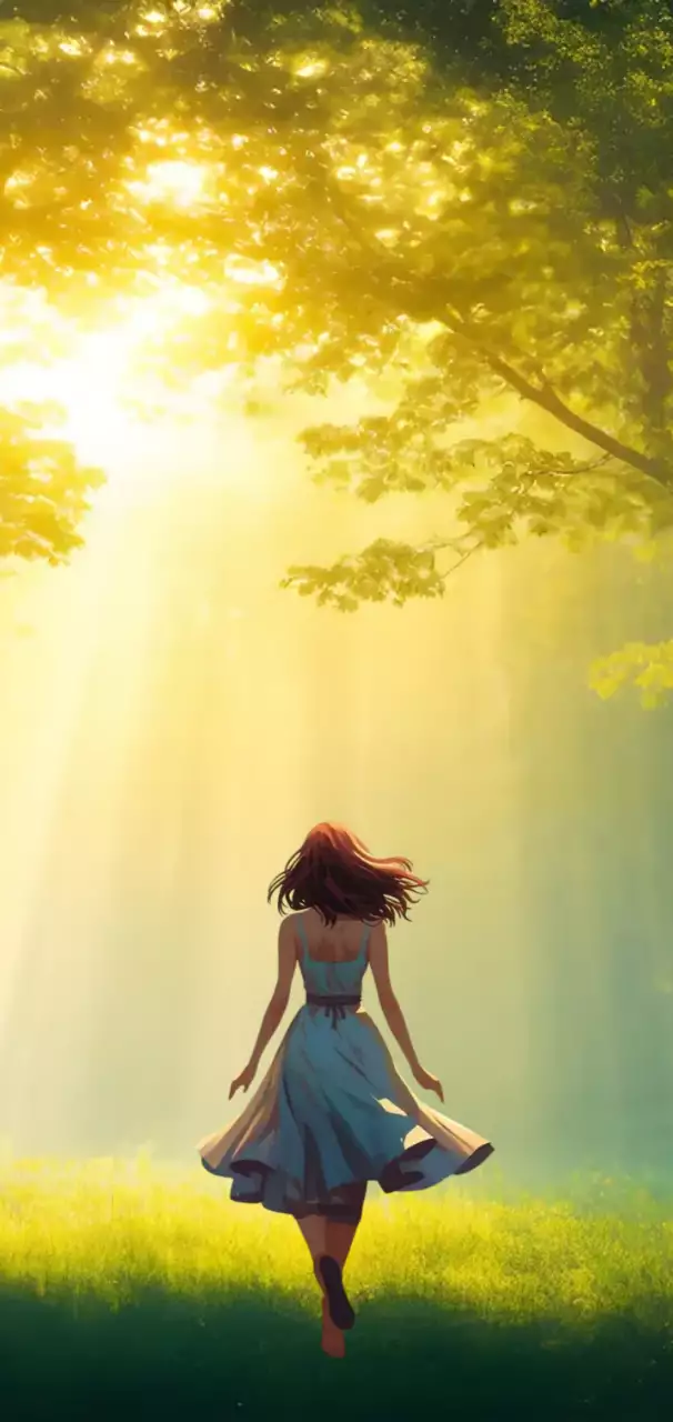 월페이퍼 모험을 즐기는 숲 속 여행 가이드