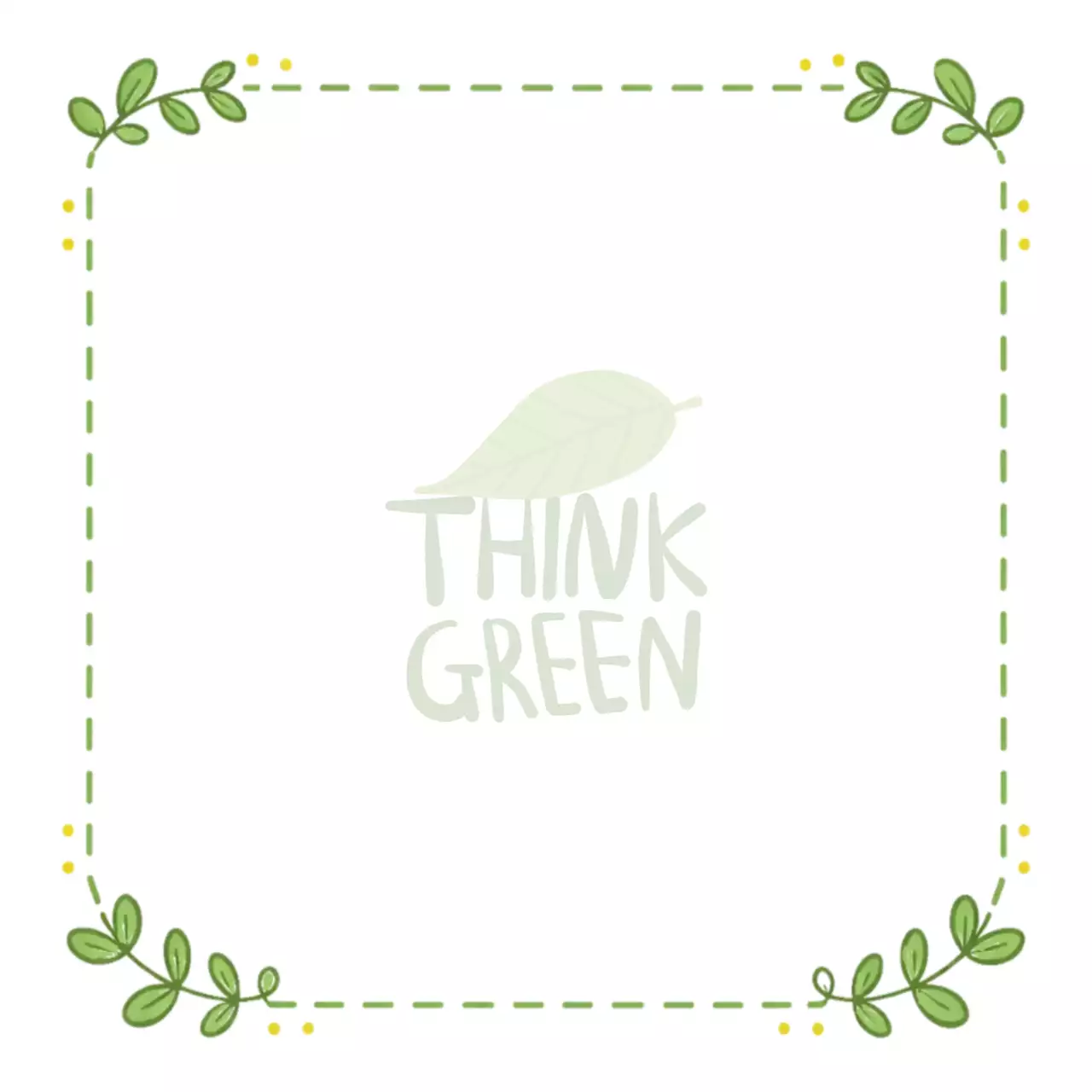 초록색 단순 환경 프레임