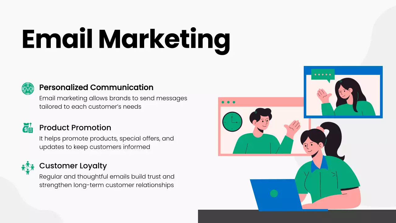 그레이 심플 디지털 마케팅 전략