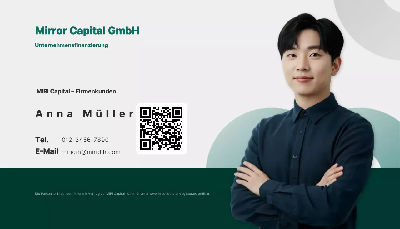 Grüne, saubere Finanzberatungswerbung