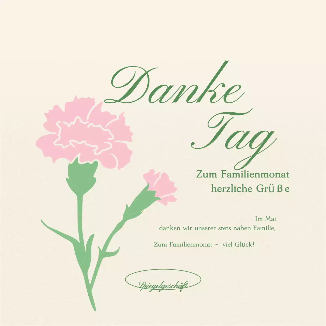 Feierlichkeiten zum Monat der einfachen Familie in Rosa