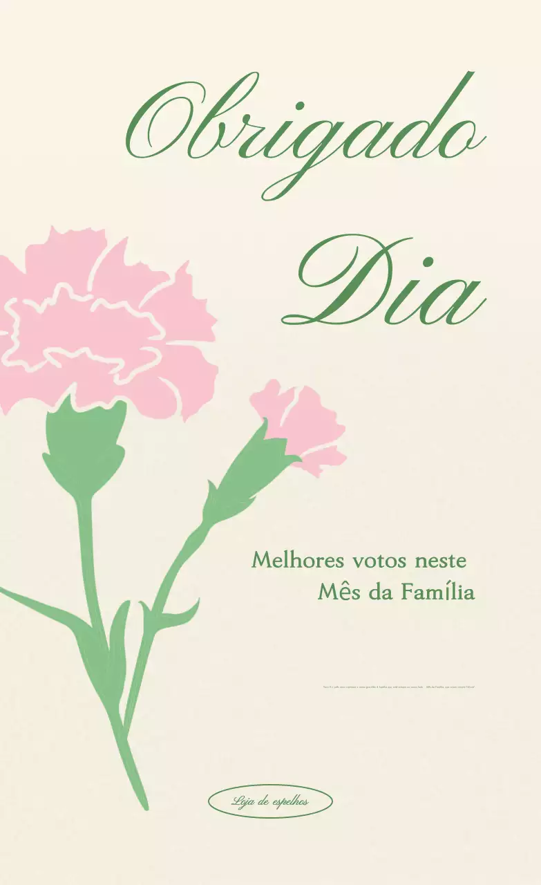 Celebração do Mês da Família Simples e Rosa