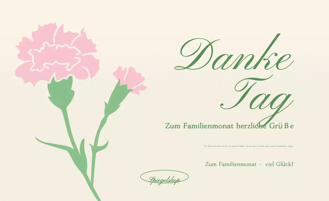 Feierlichkeiten zum Monat der einfachen Familie in Rosa