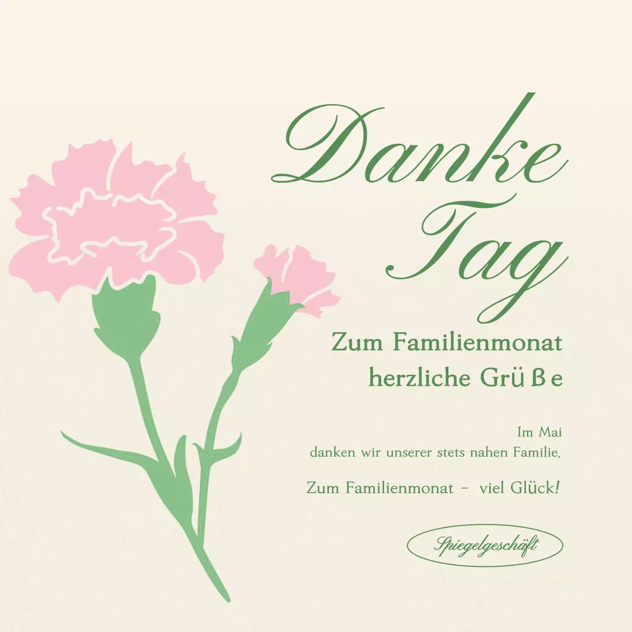 Feierlichkeiten zum Monat der einfachen Familie in Rosa