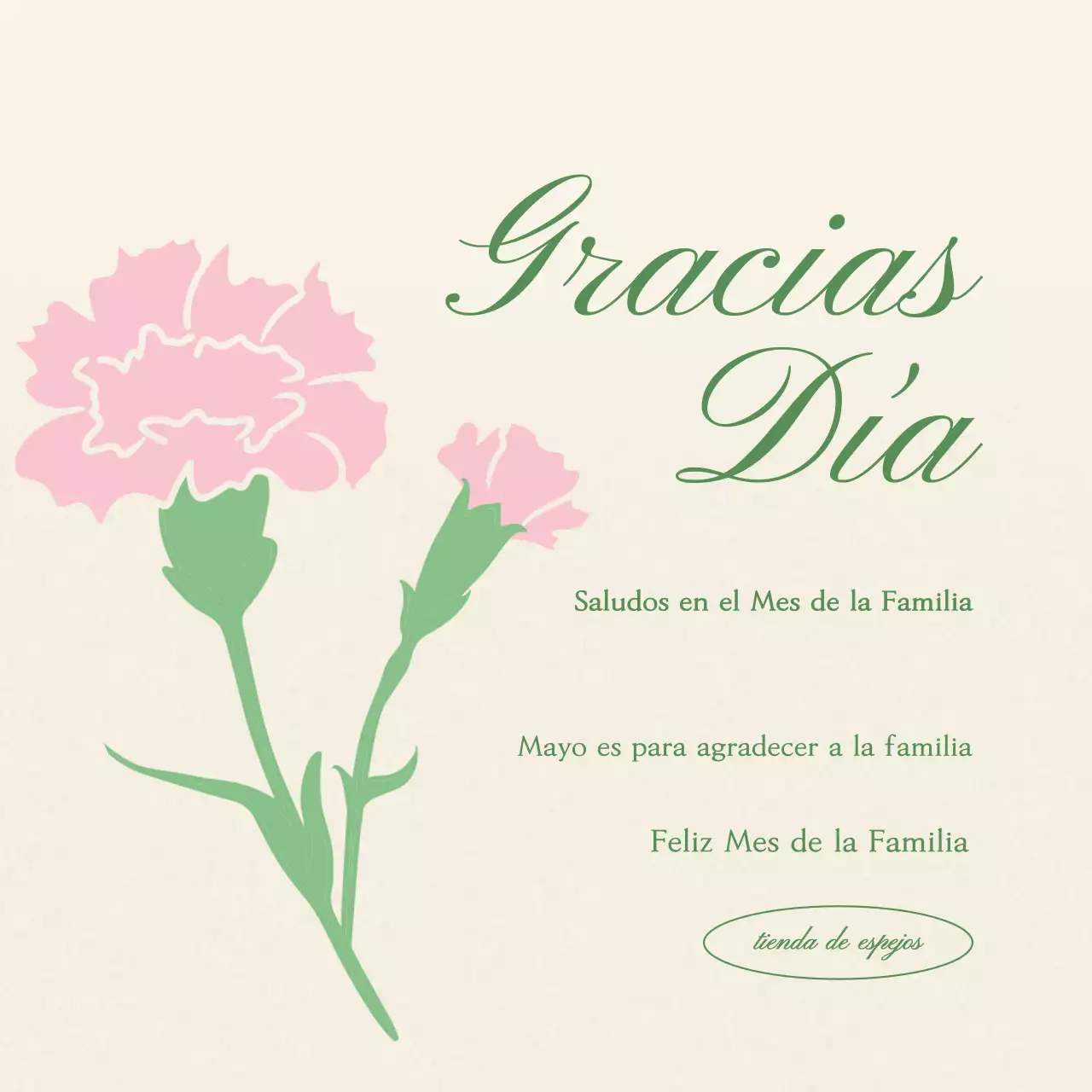 Celebración del Mes de la Familia en Rosa Simple