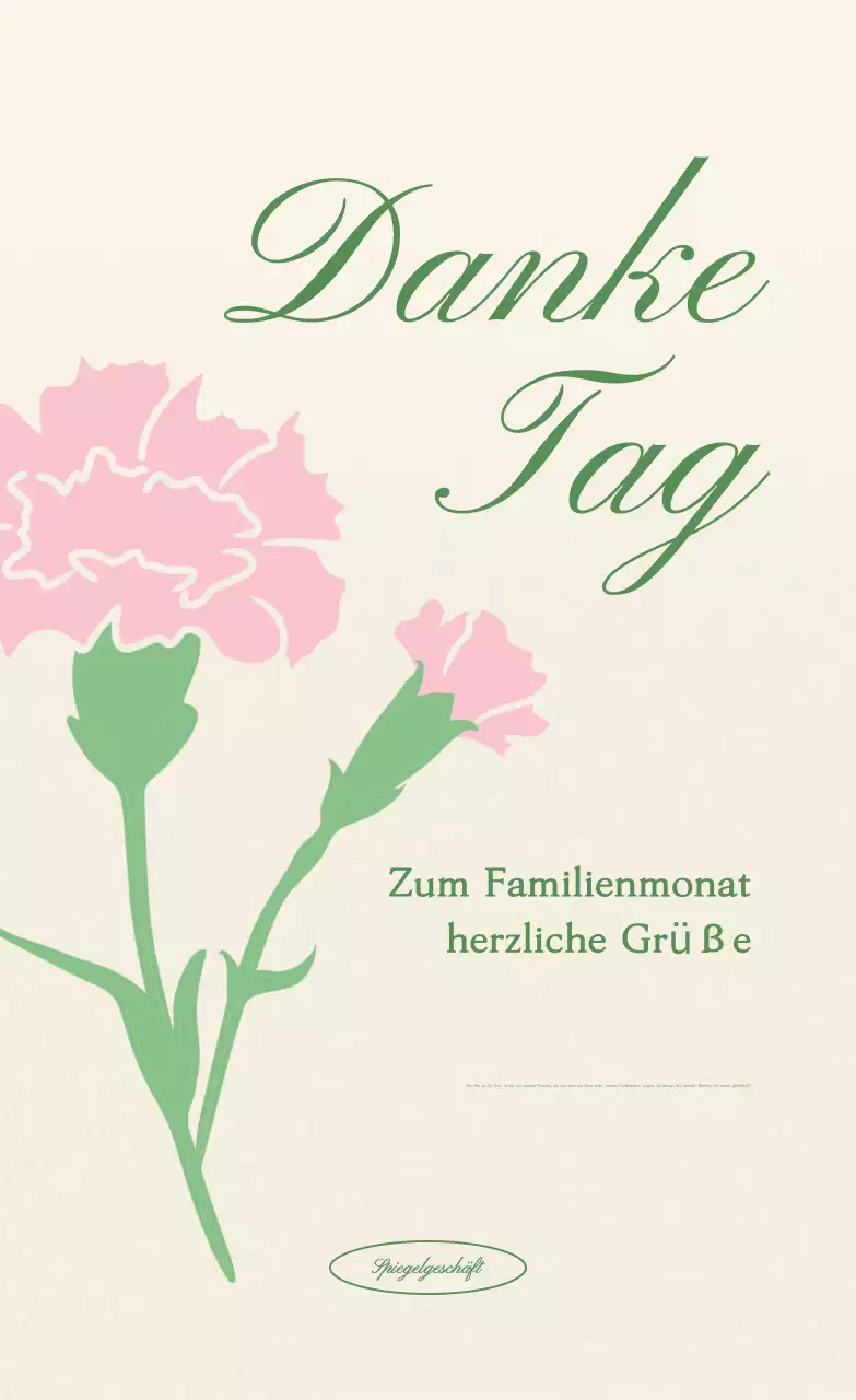 Feierlichkeiten zum Monat der einfachen Familie in Rosa