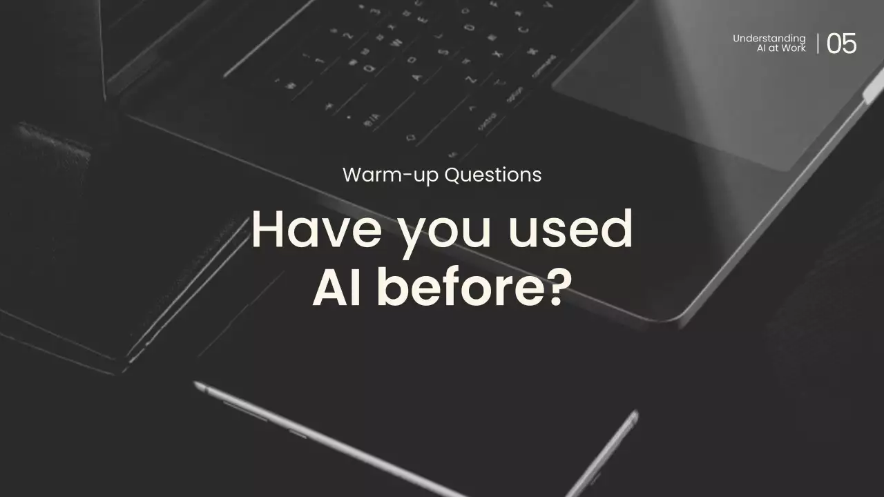 화이트 모던 AI 교육 가이드