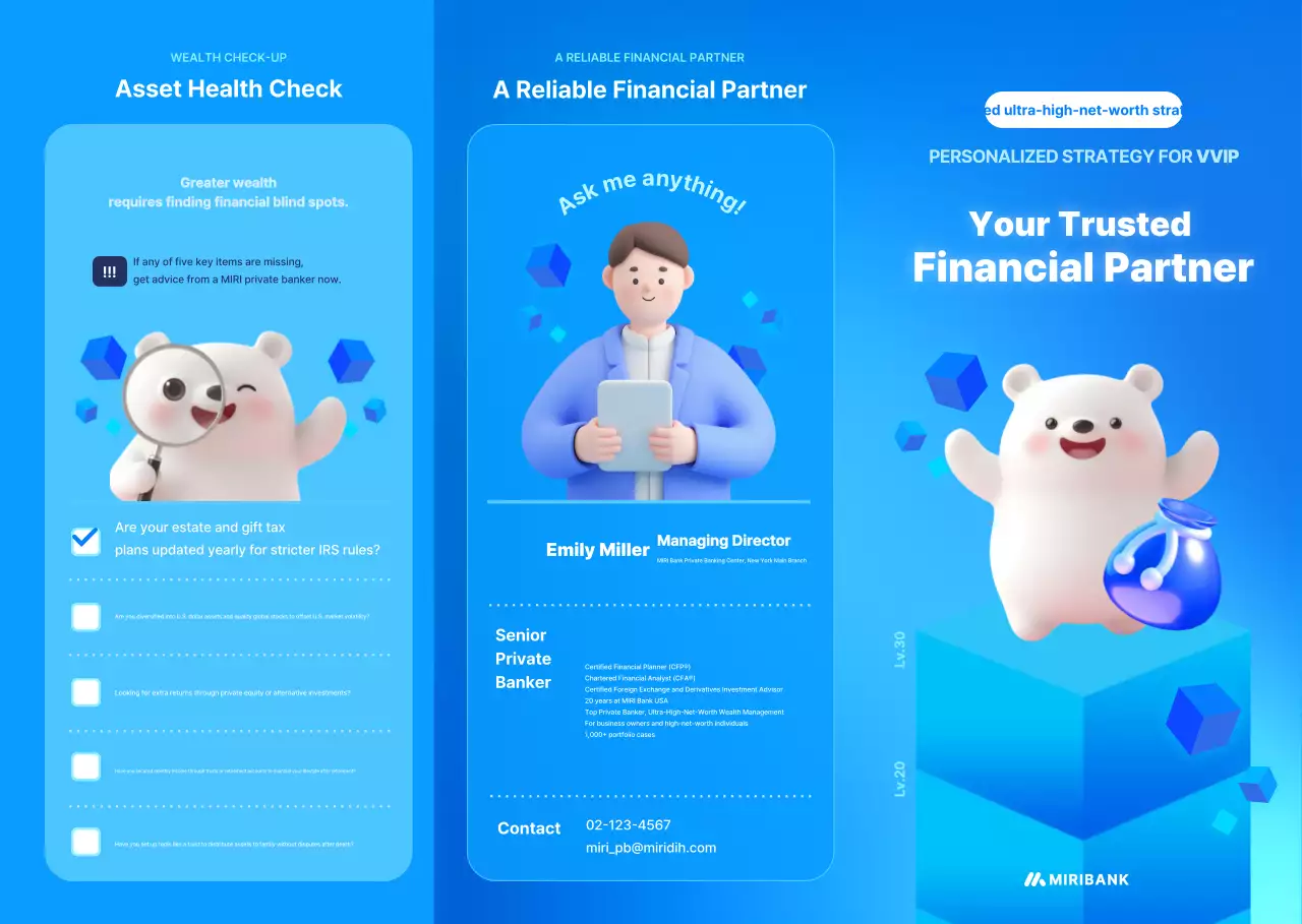 Promoção Blue Modern Financial Partners