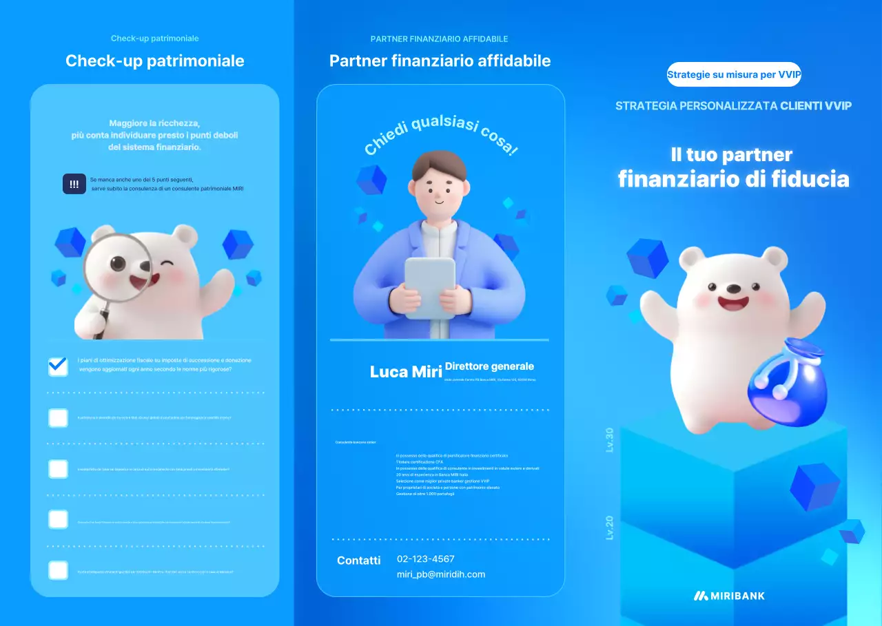 Promozione Blue Modern Financial Partners