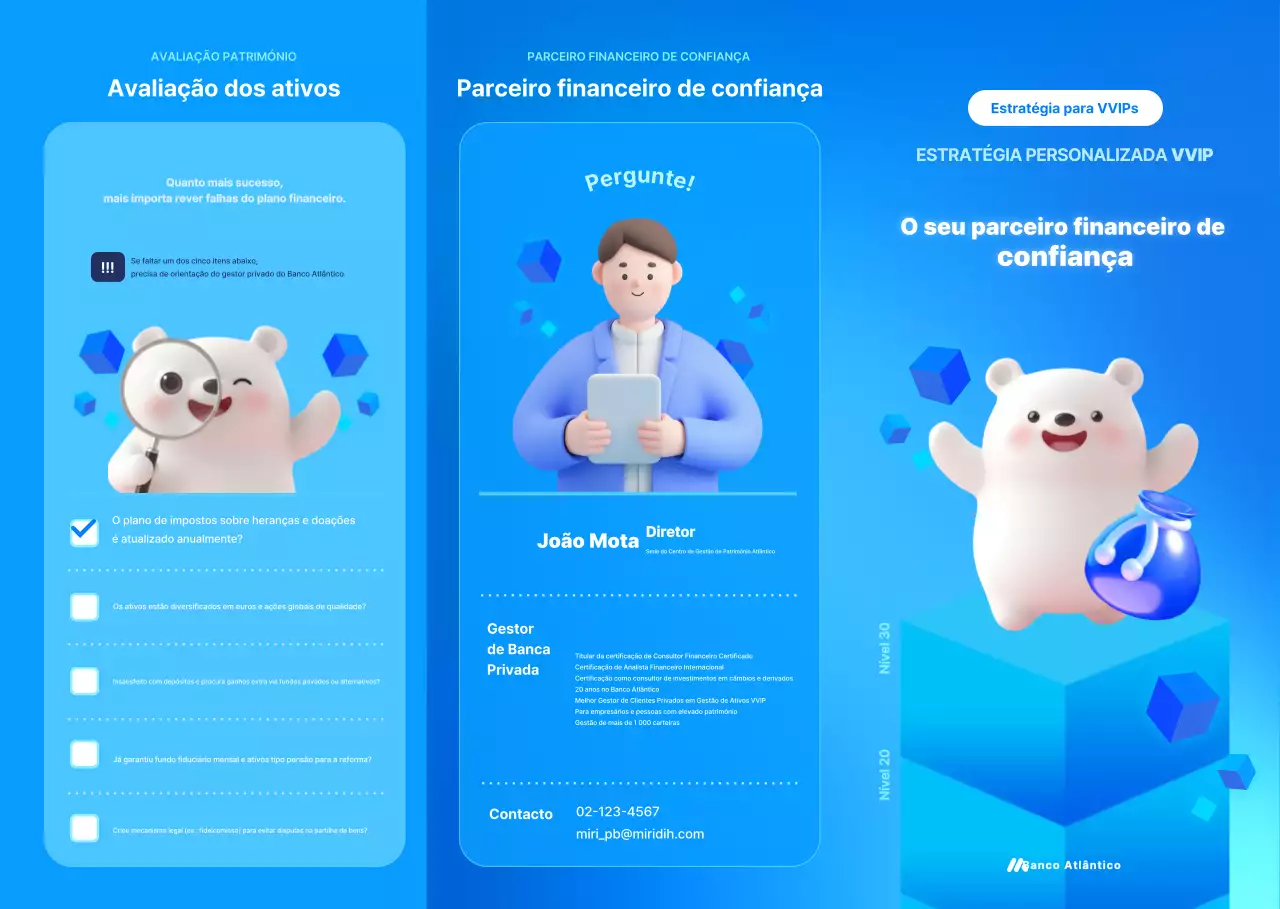 Promoção Blue Modern Financial Partners