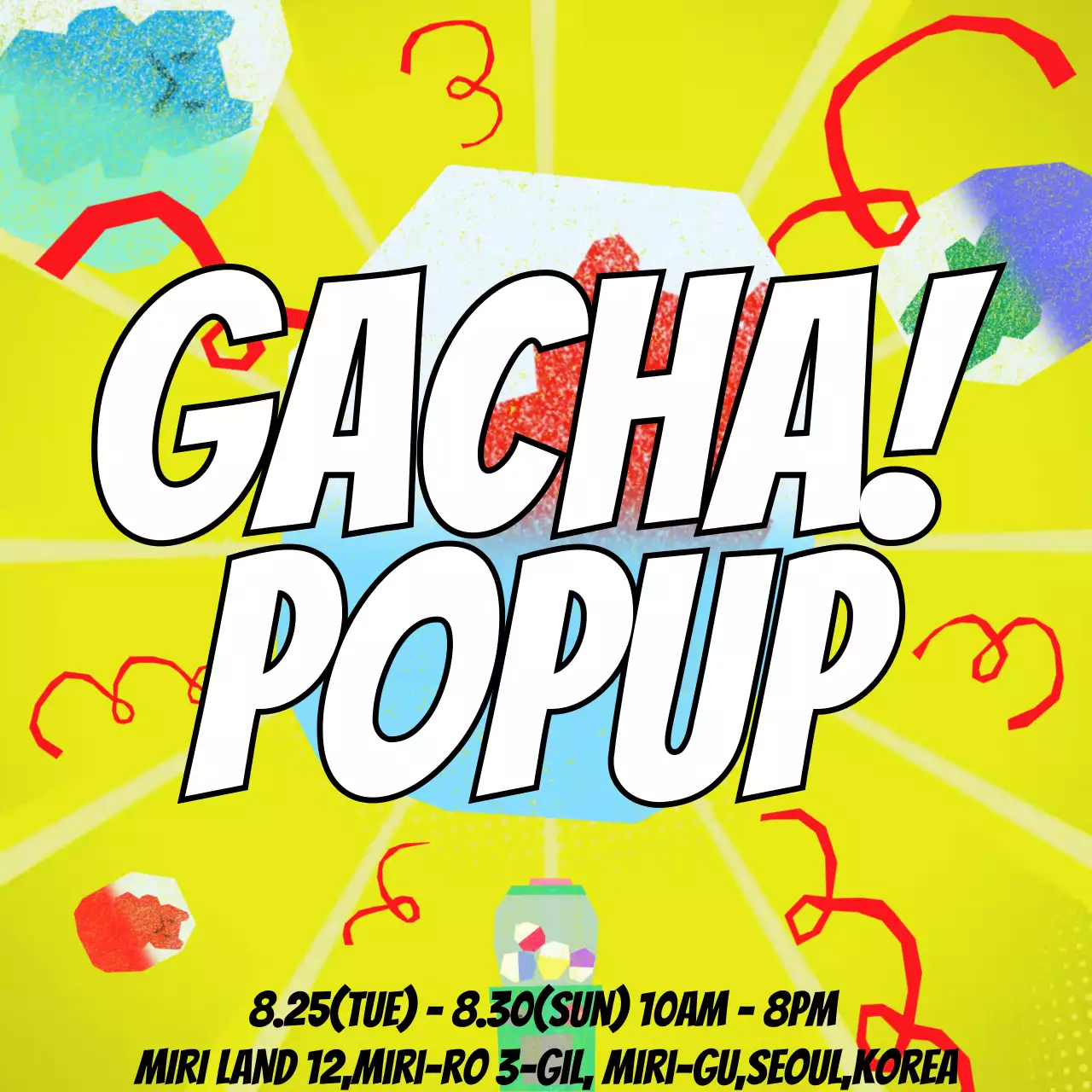 evento gacha pop amarelo