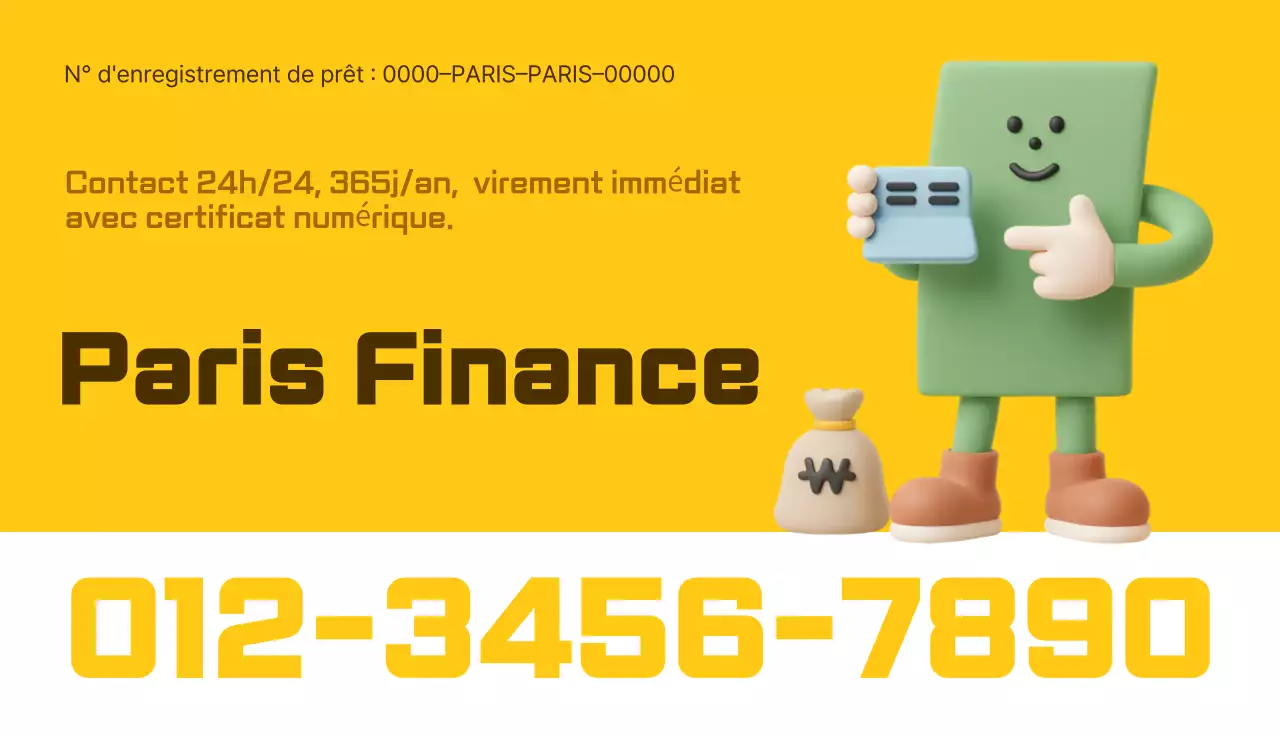 Guide financier simple jaune