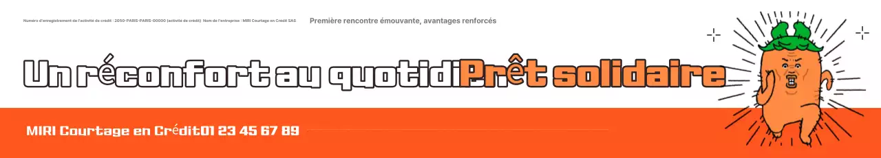 Publicité pour le prêt Orange Simple Financial