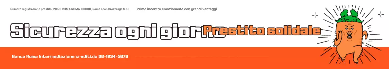 Annuncio di prestito Orange Simple Financial
