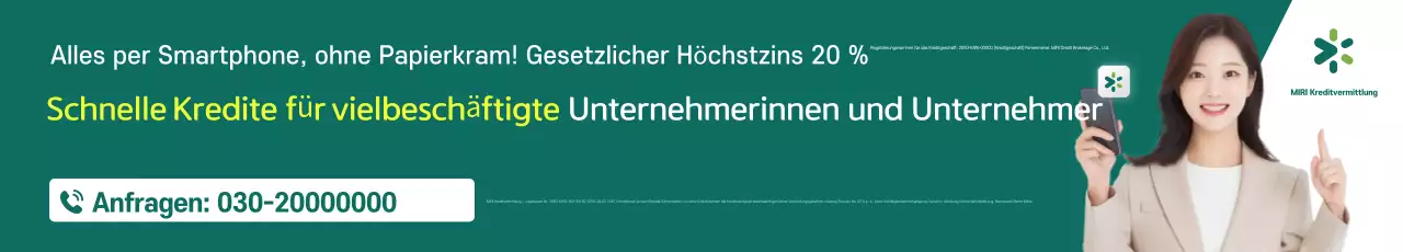 Grüne, saubere und einfache Kreditwerbung