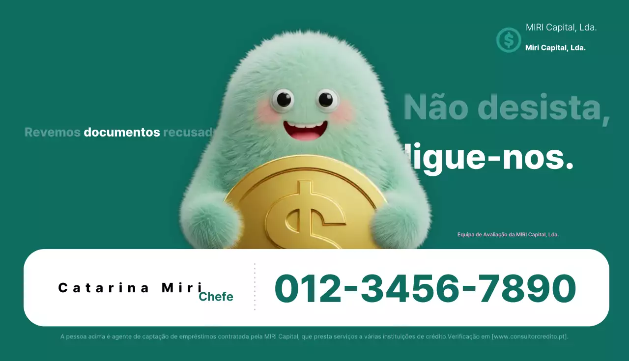 Guia de Empréstimo Financeiro Neat Verde Claro