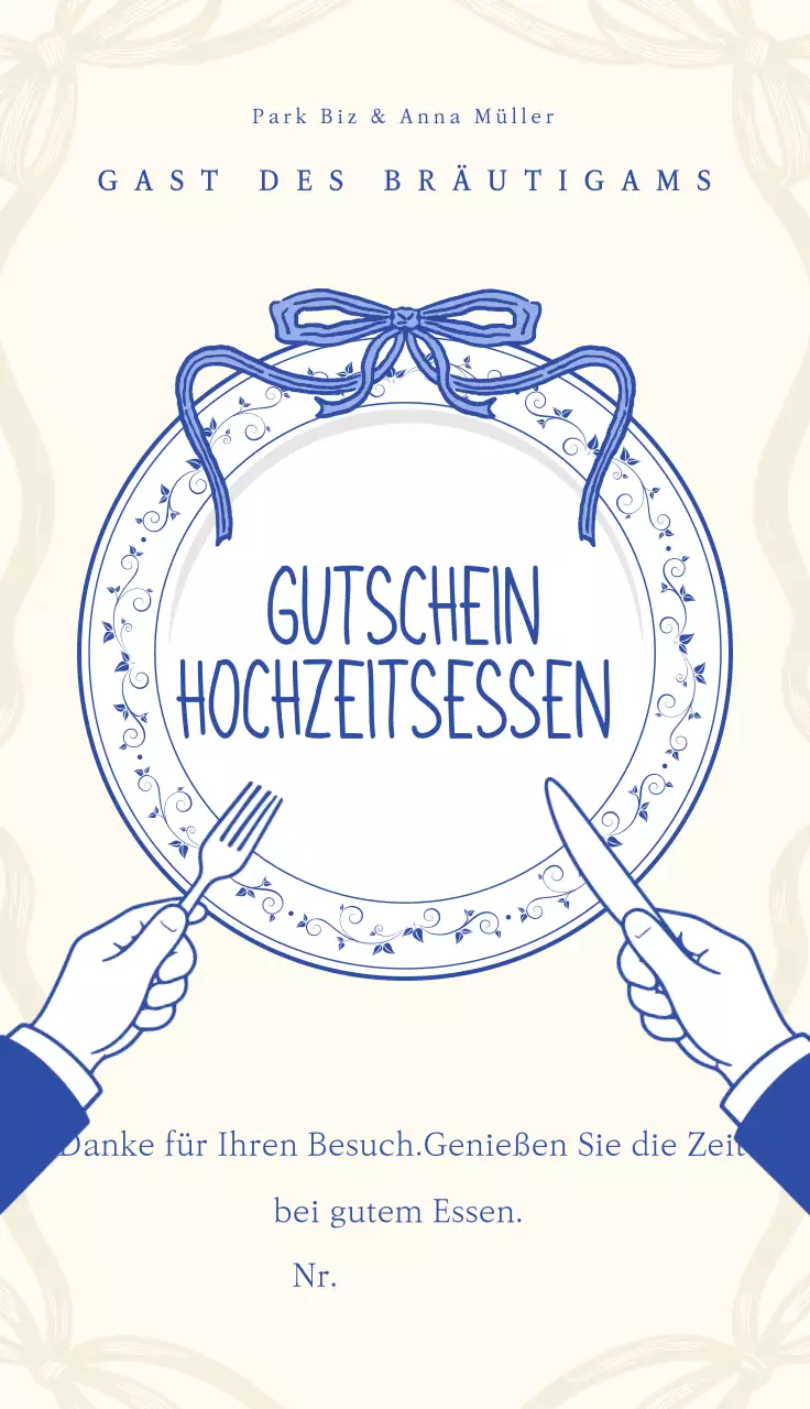 Beige Schlichter Hochzeitsleitfaden