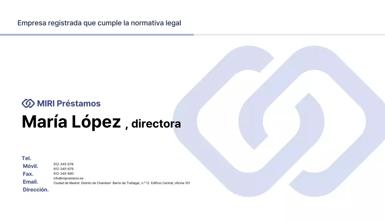 Tarjeta de presentación gris y elegante para promoción