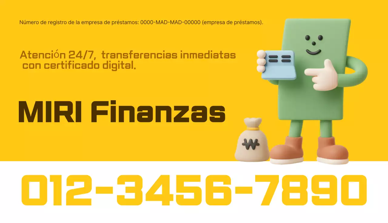 Guía financiera simple amarilla