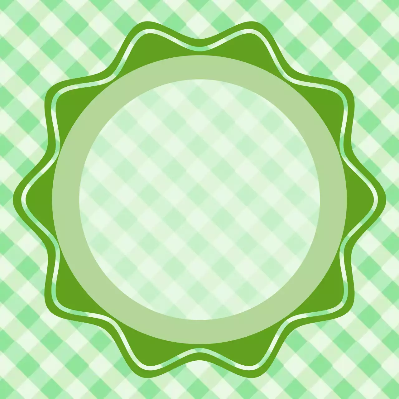 연두색 깔끔 배경 디자인 포토프레임