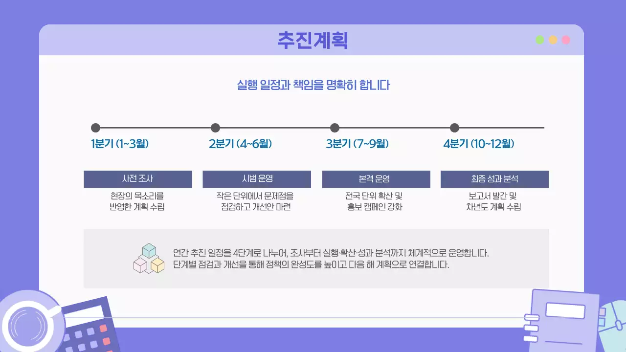 퍼플 심플한 감각적인 비즈니스 마케팅 콘텐츠 소개