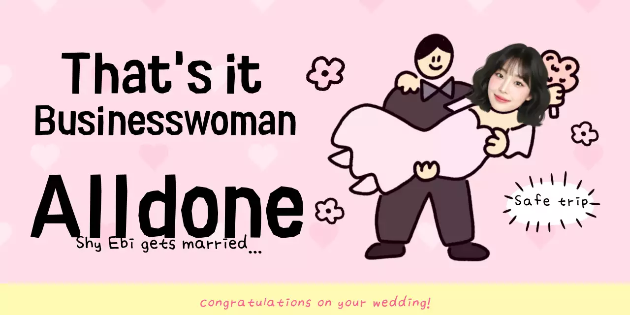 Kỷ niệm ngày cưới màu hồng đơn giản