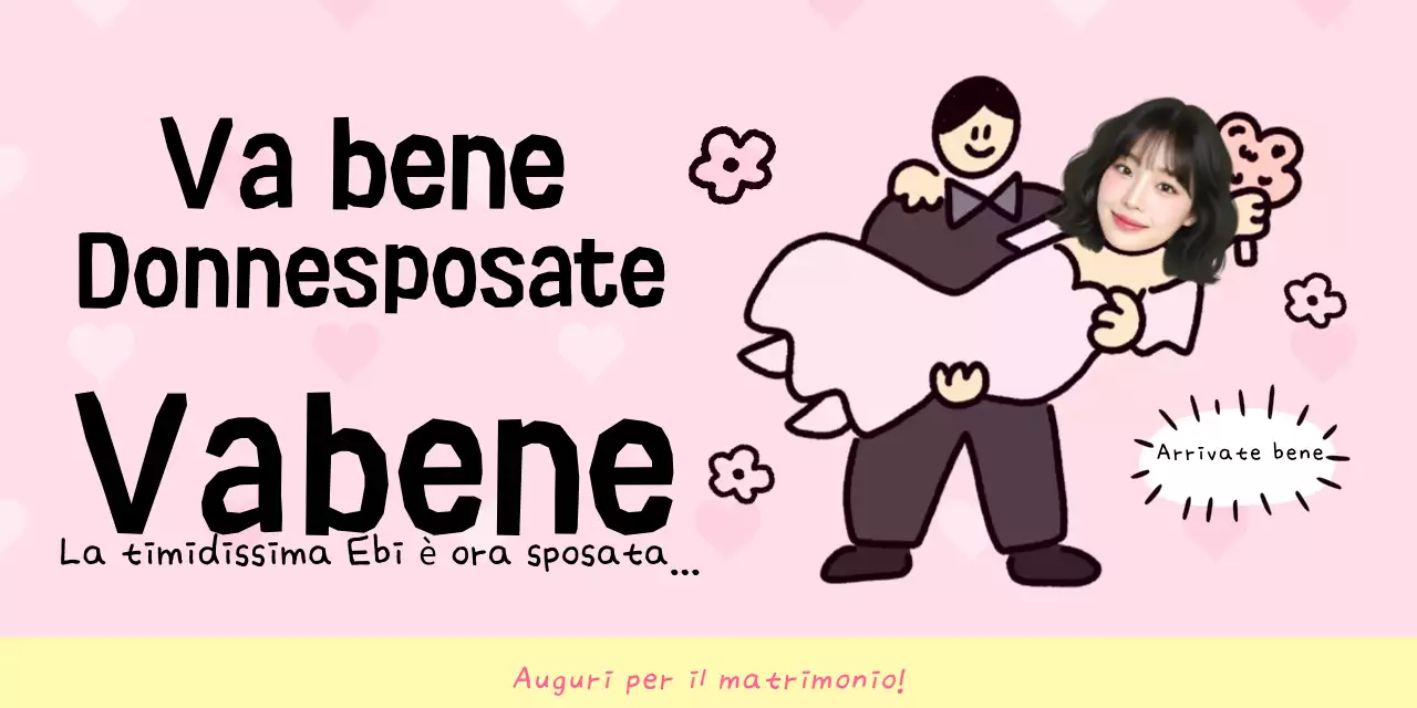 Matrimonio semplice rosa per l'anniversario