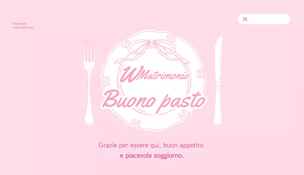Guida ai buoni pasto rosa per matrimoni