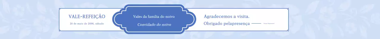 Evento de casamento elegante em tons de azul