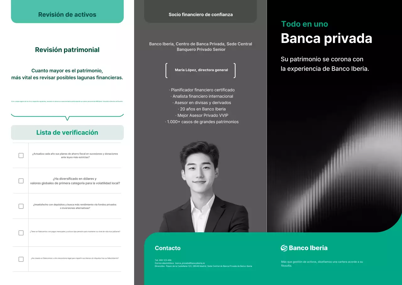 Promoción de la consultoría financiera moderna y ecológica