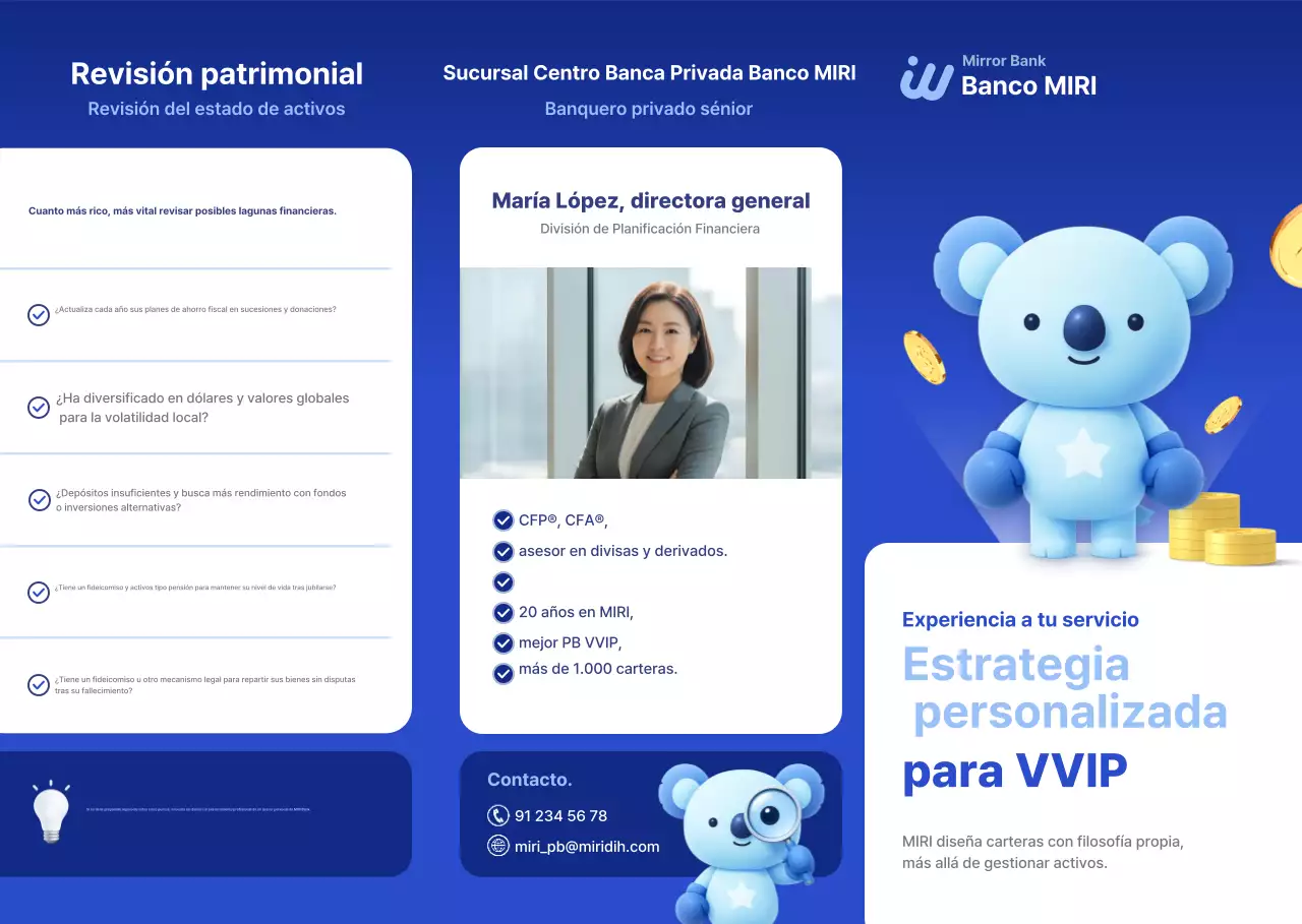 Promoción de Blue Modern Financial Services