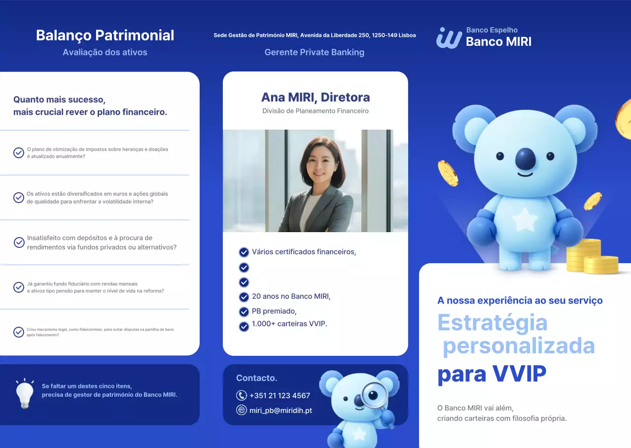Promoção de Serviços Financeiros Modernos da Blue