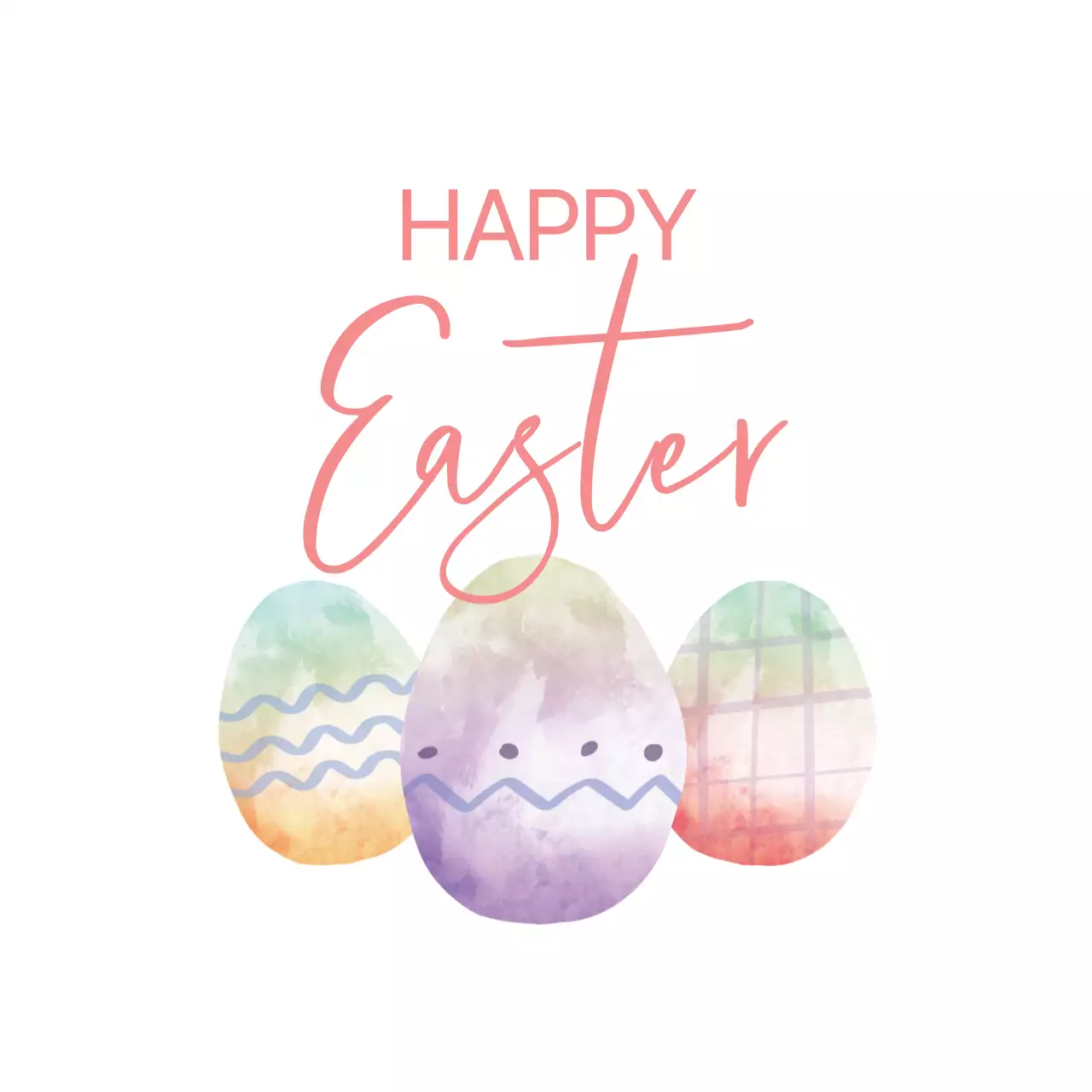 파스텔색 달걀 부활절 선물