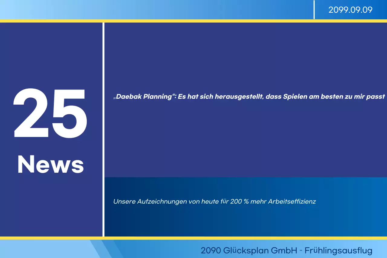 Leitfaden für moderne Arbeitseffizienz von Blue