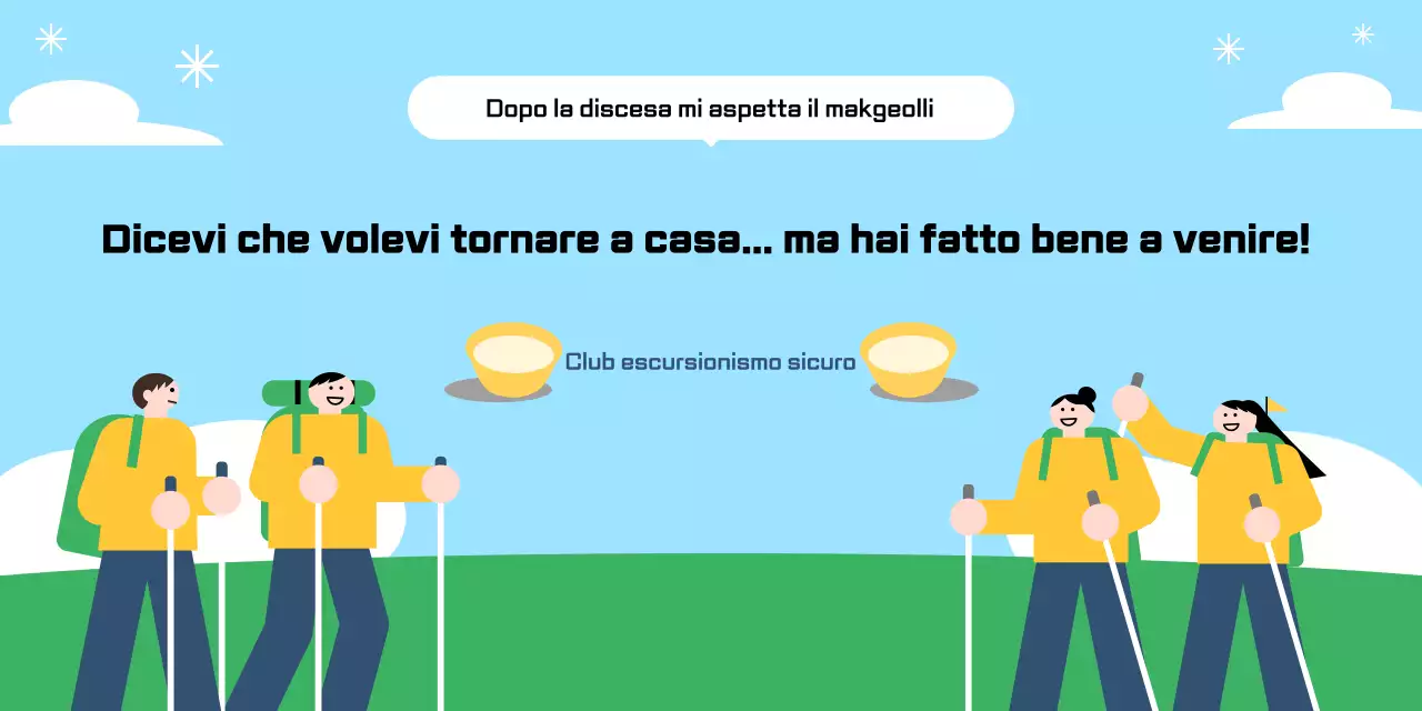 Guida escursionistica semplice e sicura di Sky Blue