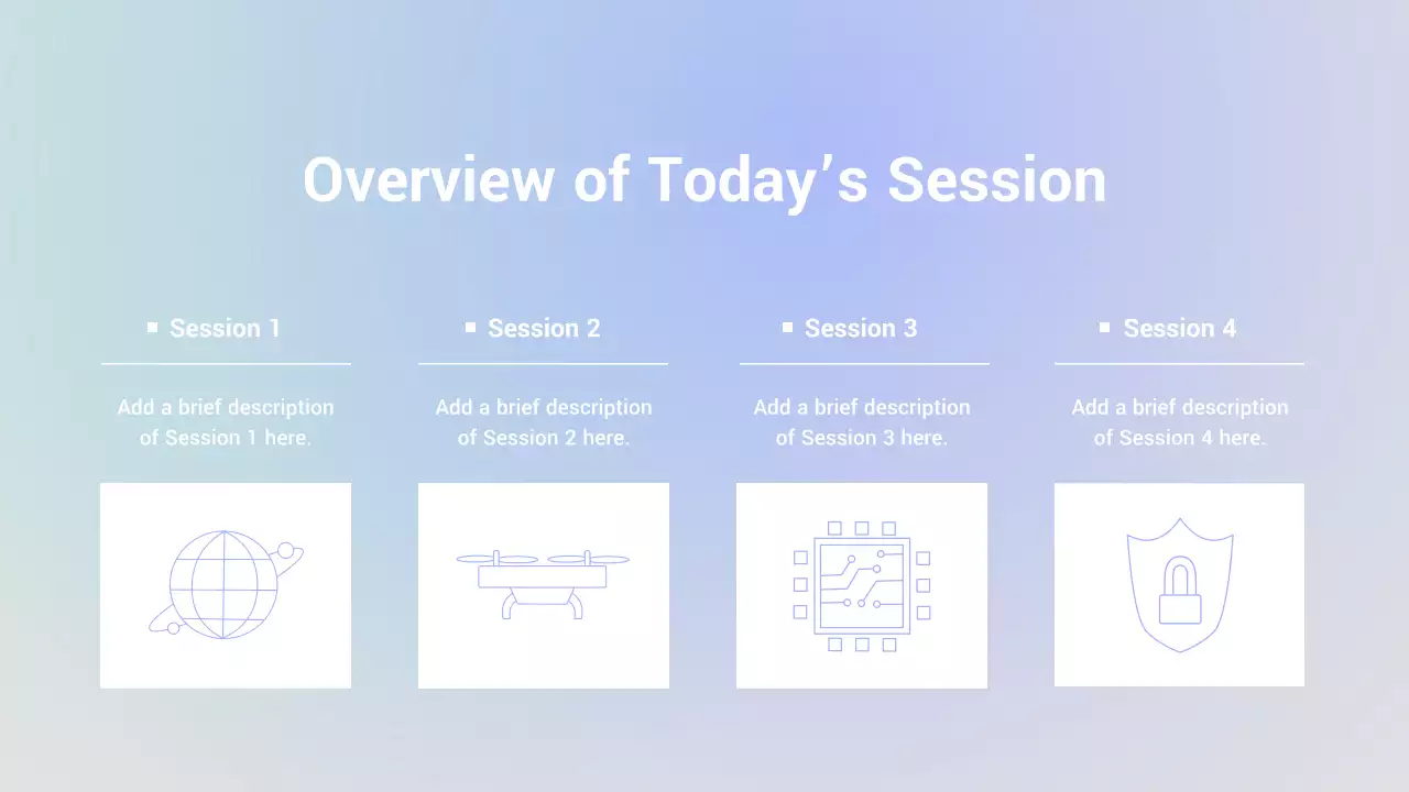 블루 미니멀 AI 학습 가이드