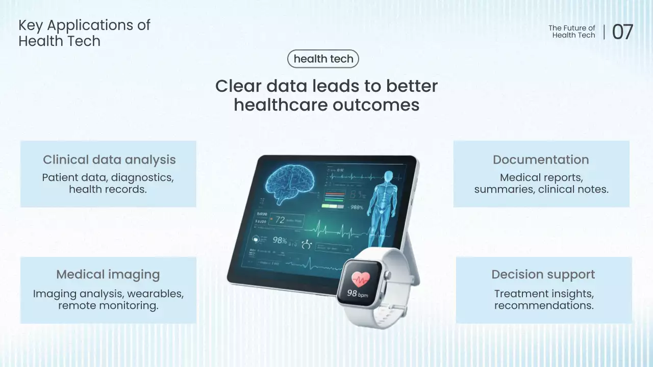블루 모던 헬스 테크 가이드