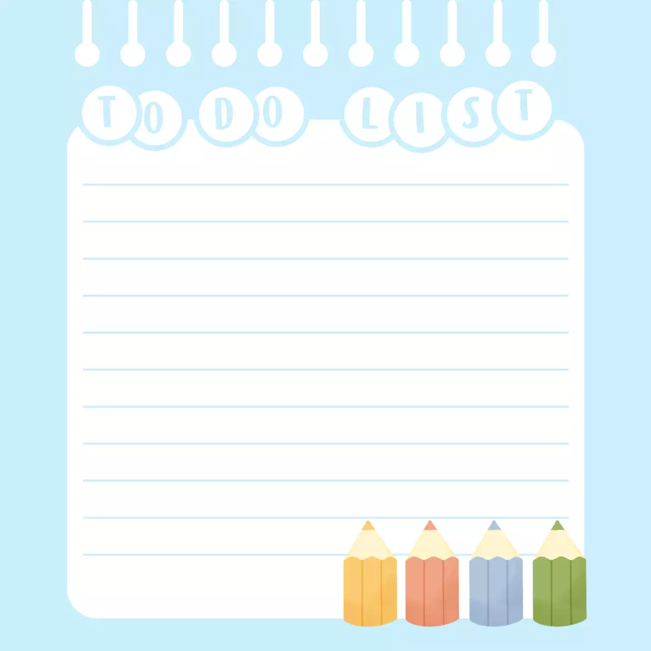 하늘색 심플 다꾸